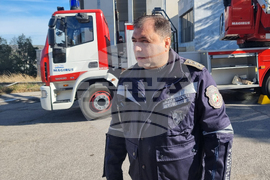 Разград - пожаро-тактическо учение