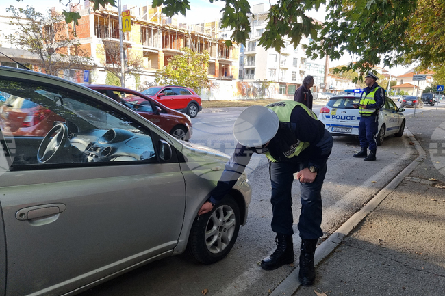 Разград - акция „Зима“ - Пътна полиция