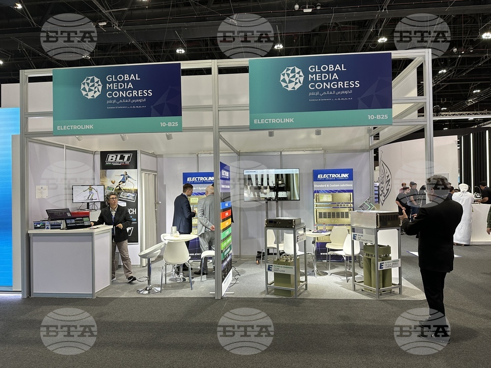 Bulgaria Takes Part in Exhibition Held on Sidelines of Abu Dhabi Global Media Congress