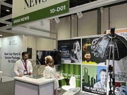 Bulgaria Takes Part in Exhibition Held on Sidelines of Abu Dhabi Global Media Congress