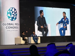 Bulgaria Takes Part in Exhibition Held on Sidelines of Abu Dhabi Global Media Congress