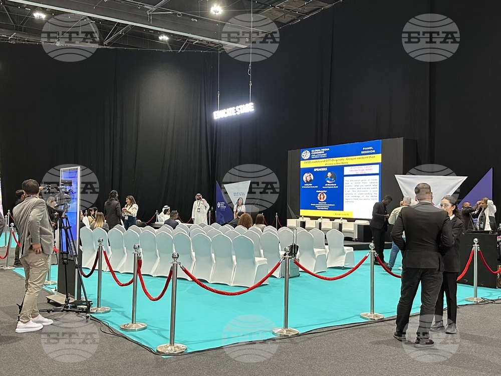 Bulgaria Takes Part in Exhibition Held on Sidelines of Abu Dhabi Global Media Congress