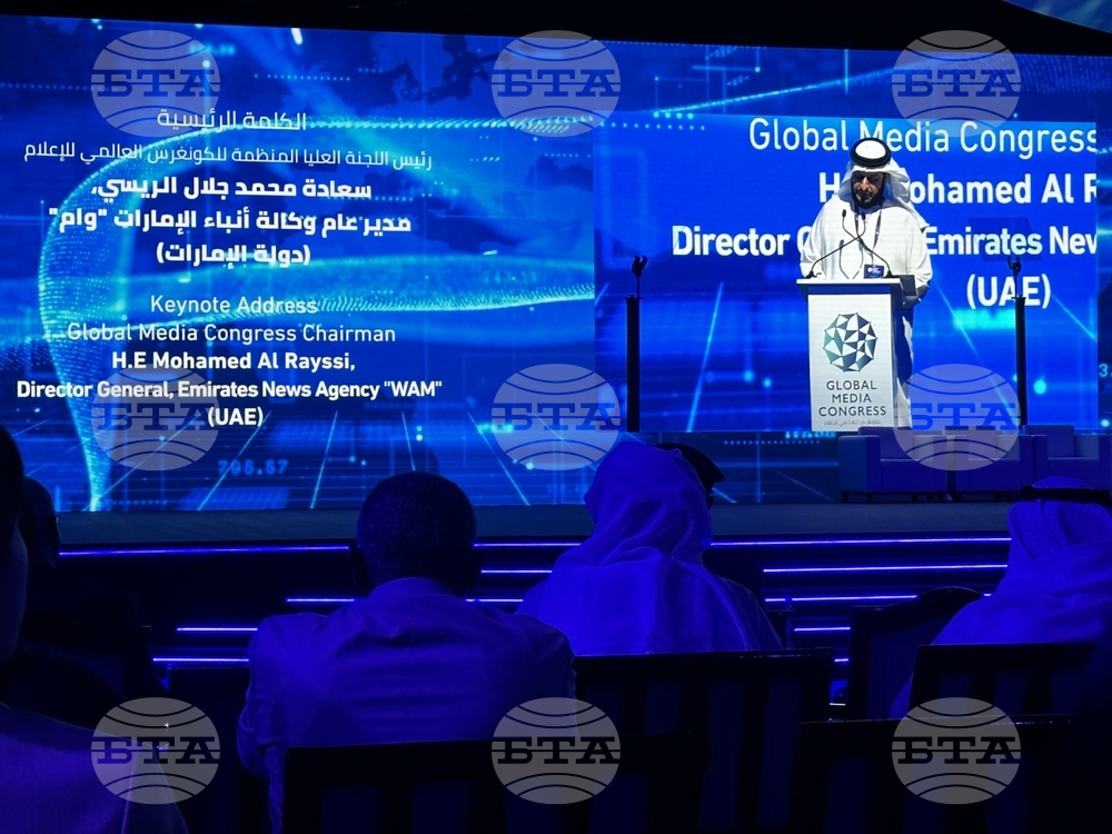 Bulgaria Takes Part in Exhibition Held on Sidelines of Abu Dhabi Global Media Congress