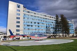 Панагюрище - Откриване на болнично вертолетно летище