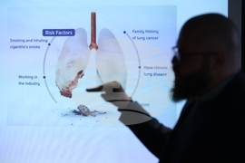 Месеца за борба с рака на белите дробове - събитие