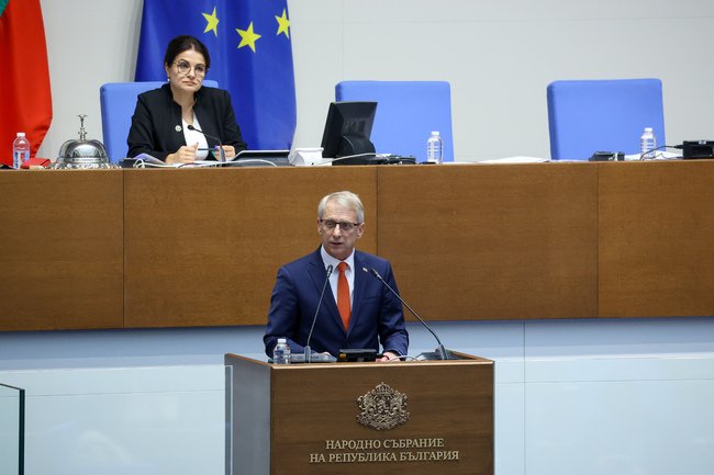 PM Denkov: No-Confidence Vote Undermines National Security