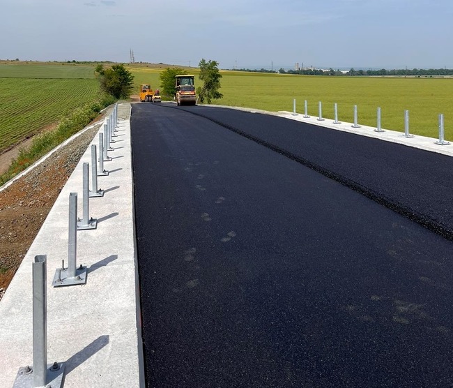 На финален етап е реконструкцията на надлез над пътя Шумен – Карнобат