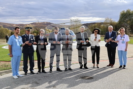 Панагюрище - Откриване на болнично вертолетно летище