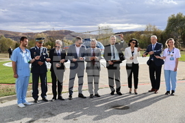 Панагюрище - Откриване на болнично вертолетно летище