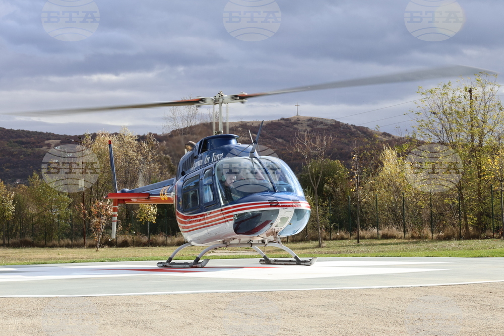 Панагюрище - Откриване на болнично вертолетно летище