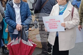 Румъния - фармацевти - протест