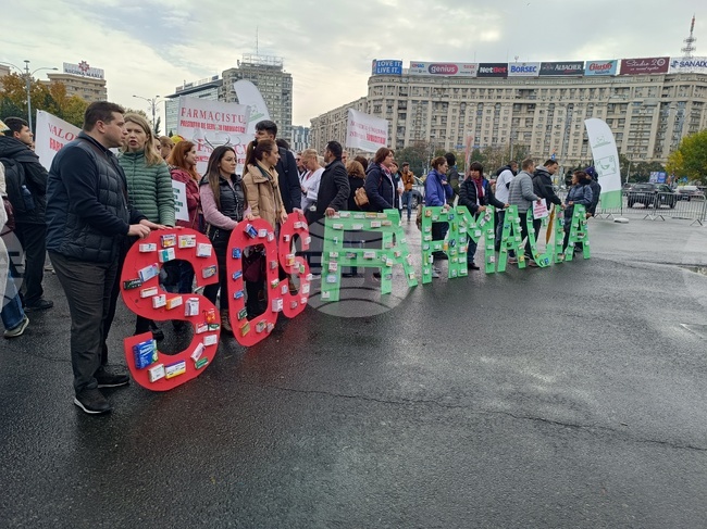 Румъния - фармацевти - протест