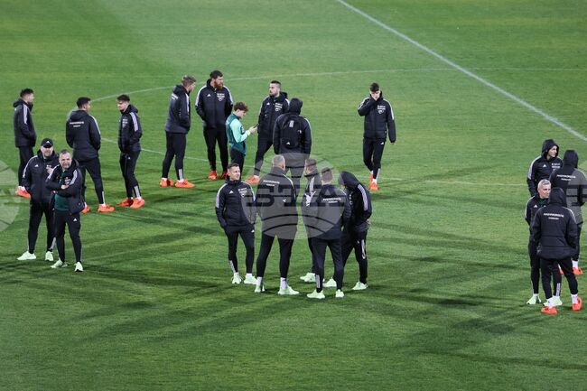 Национален стадион - футбол - Унгария - тренировка