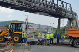 Враца - пожар - възстановителни дейности 