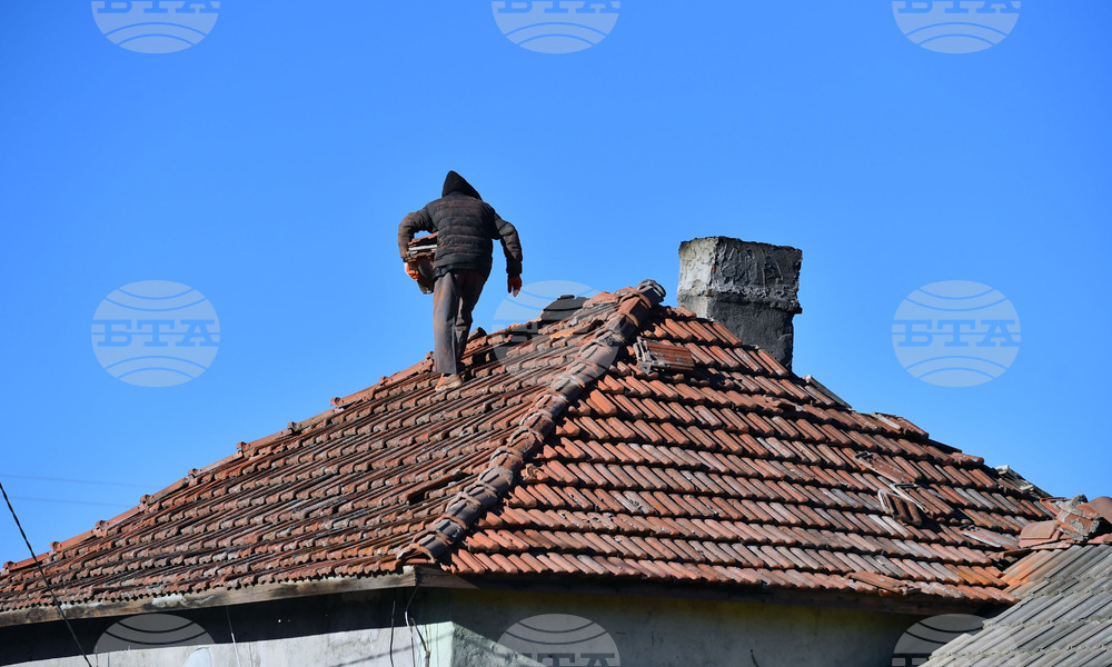 Село Лъвино - възстановяване на щетите