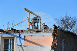 Село Лъвино - възстановяване на щетите