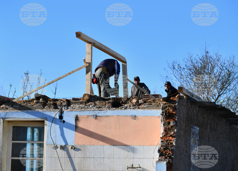 Село Лъвино - възстановяване на щетите