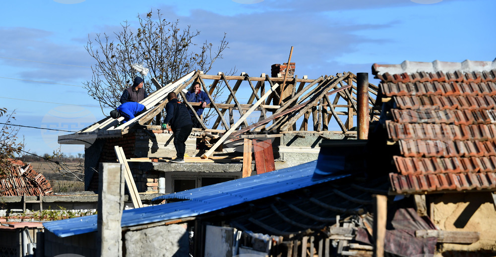 Село Лъвино - възстановяване на щетите