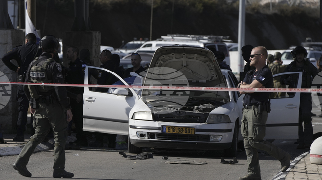 Двама души загинаха при нападение в Израел, извършено от палестинец