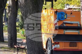 Видин - есенни листа - машинно почистване