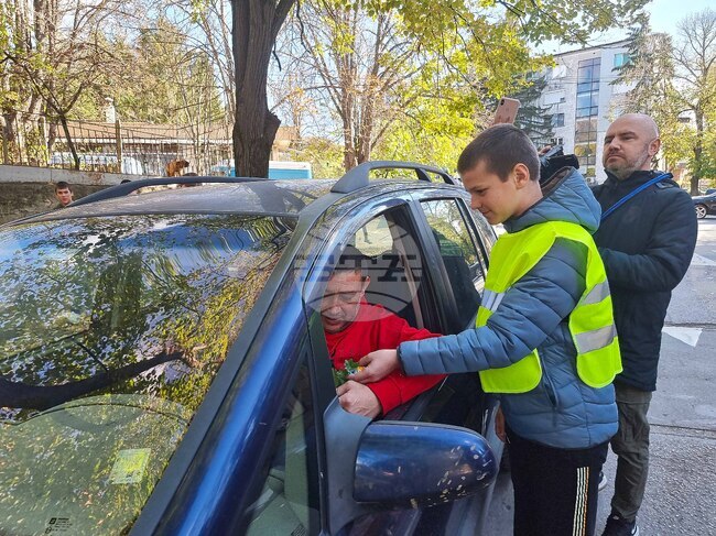 Разград - ученици - послания - шофьори