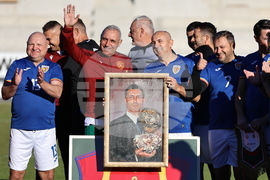 Пловдив - футбол - България - Румъния - демонстративен мач