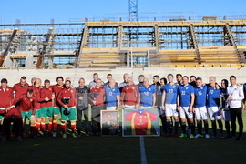 Пловдив - футбол - България - Румъния - демонстративен мач