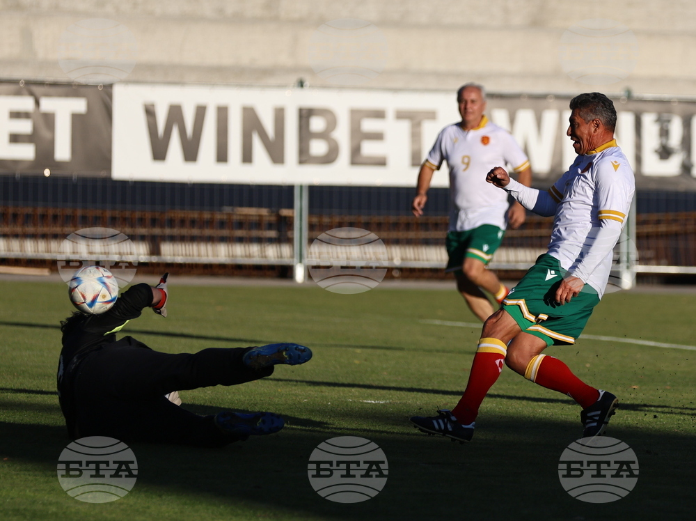 Пловдив - футбол - България - Румъния - демонстративен мач