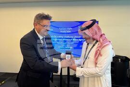 ОАЕ - Глобален медиен конгрес - БТА - Кирил Вълчев - Фахрад Акран