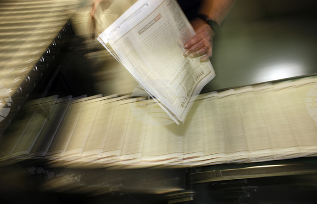 Безплатният швейцарски всекидневник 20 Minuten отпечата последния си брой