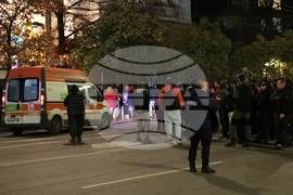 Протест - футболни фенове