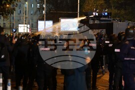 Протест - футболни фенове