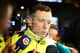 Протест - футболни фенове - Васил Терзиев