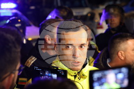 Протест - футболни фенове - Васил Терзиев