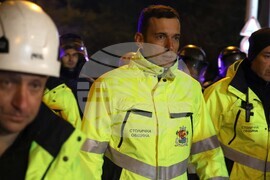 Протест - футболни фенове - Васил Терзиев