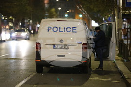 Протест - футболни фенове - обстановка 