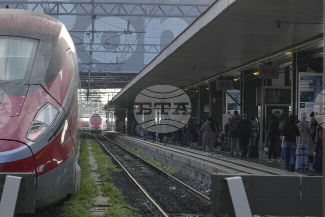 АНСА: Италианските железници стачкуват след нападение срещу техен служител