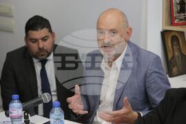 Дейвид Гиър ръководител на делегацията на Европейския съюз, Скопие, Република Северна Македония - БТА - Български гласове за Европа