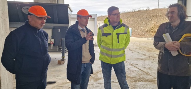 Община Благоевград: Кметът Байкушев инспектира строежа на Анаеробната инсталация за разделно събиране
