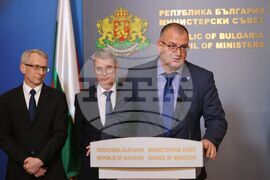 Министерски съвет - брифинг - Димитър Маринов 
