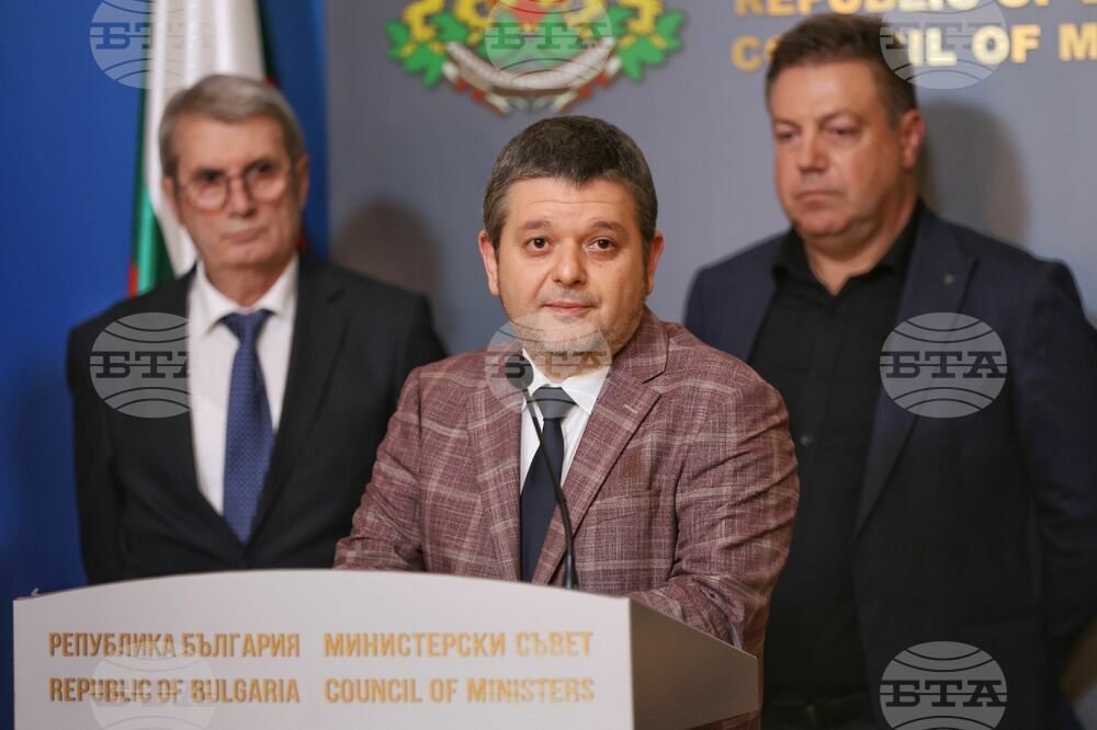 Министерски съвет - брифинг - Антон Вълев