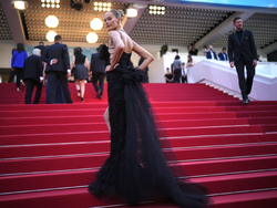 France Cannes 2022 Mother and Son Red Carpet