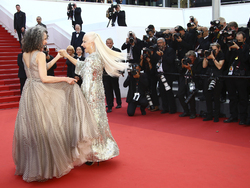 France Cannes 2022 Mother and Son Red Carpet