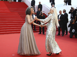 France Cannes 2022 Mother and Son Red Carpet