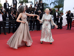 France Cannes 2022 Mother and Son Red Carpet
