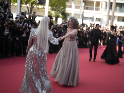 France Cannes 2022 Mother and Son Red Carpet