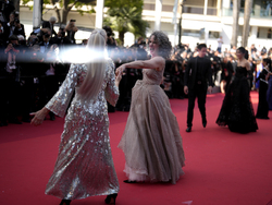 France Cannes 2022 Mother and Son Red Carpet