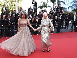 France Cannes 2022 Mother and Son Red Carpet