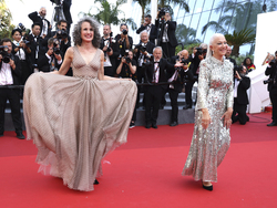 France Cannes 2022 Mother and Son Red Carpet