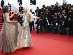 France Cannes 2022 Mother and Son Red Carpet